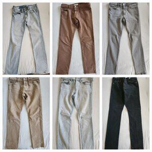 PacSun Men's Jeans Denim Slim Skinny 29x30|30x30|31x32 Choose Blue Tan Black